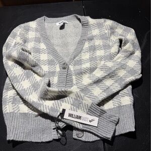 NWT William Rast Heather Gray Knit Sweater XS